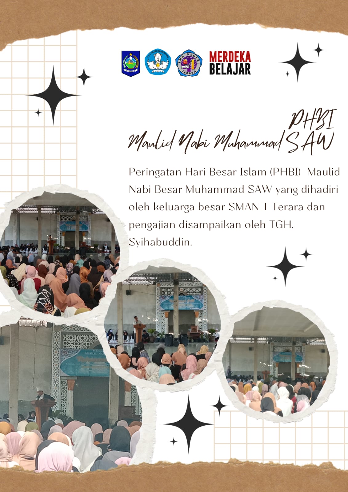 Memperingati Maulid Nabi Muhammad SAW 1445 Hijriyah Di SMAN 1 Terara ...